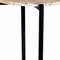 Homeroots 21" Brown Tan and Black Marble and Metal Round End Table 632679 - alternate 2