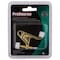 Prosource Heavy-Duty Hinge Pin Door Stop, 2-3/4 in Projection, Die-Cast Zinc & Plastic, Polished Brass H20-B030C-PS - alternate 2