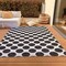 Homeroots 5' X 8' Black And Ivory Polka Dot Washable Indoor Outdoor Area Rug 614870 - alternate 3