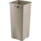 Rubbermaid Commercial Untouchable Square Container, 23 gal Capacity, Square, Durable, Crack Resistant, 32.9in Height, 3PK 356988BG - alternate 1