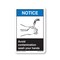 Signmission OSHA Sign, Avoid Contamination Wash Your Hands, Size: 12in X 18in Alum Sign, 18" W, 12" L, Landscape OS-CL-A-1218-L-19973 - alternate 1