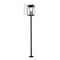 Z-Lite Hartwell 6-Light Outdoor Post Mounted Fixture, 15 in W x 125.5 H, Sand Black 5019PHXXLS-536P-BK - alternate 3