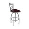 Holland Bar Stool Co 820 Catalina Stainless Steel 36in Swivel Bar Stool with Canter Bordeaux Seat 82036SS005 - alternate 2