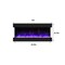 Edendirect 42-in W Black Wall mount LED Flat wall Electric Fireplace with Remote Control Included ZR-TS42 - alternate 3