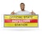 Signmission Official State Inspection Station, 18 Inch x 48 Inch, Vinyl Banner B-30768 - alternate 4
