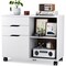 Simple Deluxe HDG-3C01-WT Cabinet 3A88CABINET3C01WHT01 - alternate 5