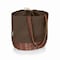 Picnic Time Family Of Brands Coronado Canvas and Willow Basket Tote, Khaki Green with Brown Accents 203-00-140-000-0 - alternate 1