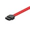 Monoprice 18inch SATA 6Gbps Cable w/Locking Latch - Red 8784 - alternate 3