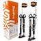 Surpro Single-Sided Drywall Stilts, Magnesium Base, 26 in - 40 in Height, QuadLock Contractor-Grade Stilts S1X-M-2640 - alternate 1