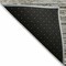 Homeroots 8' X 10' Pewter Striped Washable Indoor Outdoor Area Rug 607971 - alternate 3