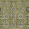 Homeroots 9' X 12' Olive Green Gray And Charcoal Oriental Washable Indoor Outdoor Area Rug 582108 - alternate 4