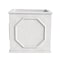 Leisuremod Sprout Square Fiberstone & MgO Clay Planter with Protective Cover, Weatherproof, No Assembly SP8W - alternate 2