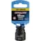 Channellock 3/8'' Drive 18 mm 6-Point Shallow Metric Impact Socket S1815800112021001 - alternate 2