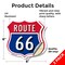 Signmission Route Marker Shield Sign Route 66, 6 inch X 6 inch, Vinyl Decal, 2PK SHI-D-2PACK-6-459 - alternate 3