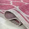 Jonathan Y Trebol Moroccan Trellis Textured Weave Fuchsia/Light Gray 2 ft. x 8 ft. Indoor/Outdoor Runner Rug SMB109H-28 - alternate 3