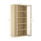 Manhattan Comfort Rivington 38in Bookcase Cabinet in Natural Oak - Set of 2 2-BC005-NA - alternate 3