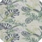 Homeroots 8' Artichoke Green Lavender And Ivory Round Botanical Leaves Washable Indoor Outdoor Area Rug 618384 - alternate 3