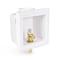 Everflow Icemaker Outlet Box W/ Valves; 1/2'' PEX B; White ABS (Single) SB100-P - alternate 1