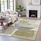Homeroots 10' X 14' Fern Green And Gray Abstract Washable Indoor Outdoor Area Rug 632160 - alternate 3