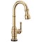 Delta Broderick Single Handle Pull-Down Bar/Prep Faucet with Touch2O Technology 9990T-CZ-DST - alternate 1