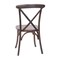 Flash Furniture Advantage Dark Driftwood X-Back Chair X-BACK-BURDRIFT - alternate 4