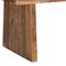 Homeroots 74" Brown Wood Double Pedestal Base Live Edge Dining Table 565236 - alternate 4