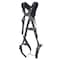 Msa Safety V-Fit Fall Protection Harness, XL, 400 lb, Quick-Connect Chest/ Quick-Connect Leg Straps 10252169 - alternate 3