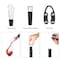 Brentwood Industries Electric Wine Bottle Opener with Foil Cutter, Vacuum Stopper, and Aerator Pourer in Silver WA-2001S - alternate 2