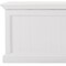 Homeroots 55" White Solid Wood Chest 397652 - alternate 2