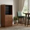 Homeroots 52in Brown And Black Wood Bar Cabinet With Three Drawers 319127 - alternate 3