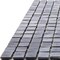 Apollo Tile Skosh 11.6 in. x 11.6 in. Glossy Mouse Gray Glass Mosaic Wall and Floor Tile 18.69 sqft/case, 20PK APLNB88GR715A - alternate 3
