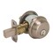 Schlage Single Cylinder Satin Nickel Deadbolt B360 619 - alternate 1