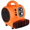 Vevor Floor Blower Fan Air Mover 1000 CFM 3-Speed 1/4 HP Floor Carpet Dryer VV-FXZGFJ1450 - alternate 1