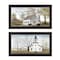 Homeroots Set Of Two Amazing Grace 1 Black Framed Print Wall Art, 2PK 405828 - alternate 1