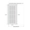 Sartodoors Sliding French Pocket Door with Planum 0990 White 24x96 Solid Core Modern Interior PLANUM0990PD-BEM-2496 - alternate 5
