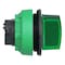 Schneider Electric Head for illuminated selector switch, Harmony XB5, plastic, green handle, universal LED, 3 positions, left to center ZB5FK1733 - alternate 2