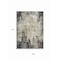 Homeroots 9' X 12' Black Ivory And Beige Abstract Washable Indoor Outdoor Area Rug 612308 - alternate 3