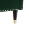 Homeroots 85" Hunter Green Velvet Wood Sofa 543932 - alternate 3