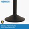 Us Weight ChainBoss Stanchion with 10 ft of Yellow Plastic Chain, SunShield UV Protection-Weighted Base, 2PK U2206YC - alternate 2