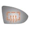 Burco Mirror Redi Cuts OE Replacement Exterior Mirror Glass 5617H - alternate 1