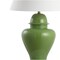 Jonathan Y Sagwa 33" Ceramic/Iron Modern Classic LED Table Lamp, Green JYL6618A - alternate 3