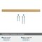 Amerock Versa 6-5/16 in 160 mm Center-to-Center Champagne Bronze Cabinet Pull BP36914CZ - alternate 2