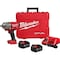 Milwaukee Tool M18 FUEL 1/2 in. High Torque Impact Wrench with Pin Detent with ONE-KEY Kit 2862-22R - alternate 1