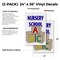 Signmission Nursery School, Vinyl Decals Only 24 Inch x 36 Inch, Vinyl Decal, 2PK DSB-2436-2PACK-Nursery School - alternate 2