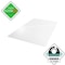 Floortex Valuemat Plus Polycarbonate Rectangular Chair Mat for Low Pile Carpets - 48" x 53" FR1113020ER - alternate 3
