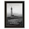 Homeroots Perseverance Grayscale 2 Black Framed Print Wall Art 407819 - alternate 1