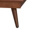 Baxton Studio Elvina Mid-Century Transitional Ash Walnut Wood Queen Size Platform Bed with Built-In Shelves 253-13903-9803-ZORO - alternate 3