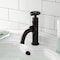 Kingston Brass One-Handle Single-Hole Bathroom Faucet with Push Pop-Up Drain, Oil Rubbed Bronze KS2825CG - alternate 3
