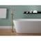 Delta Trinsic Single Handle Floor Mount Tub Filler Trim with Hand Shower T4759-CZFL - alternate 3