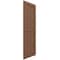 Ekena Millwork True Fit PVC Two Equal Flat Panel Shutters, Burnt Toffee, 12W x 80H, PR TFP101FPF12X080BT - alternate 5